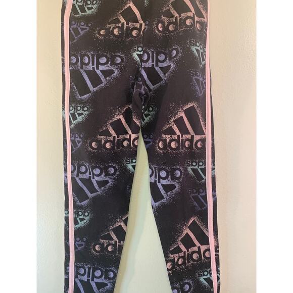 ADIDAS Girl’s Monogram Leggings / Size: 6X - Picture 9 of 10